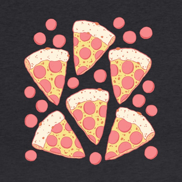 Pastel Pepperoni Pizza Party by Carabara Designs